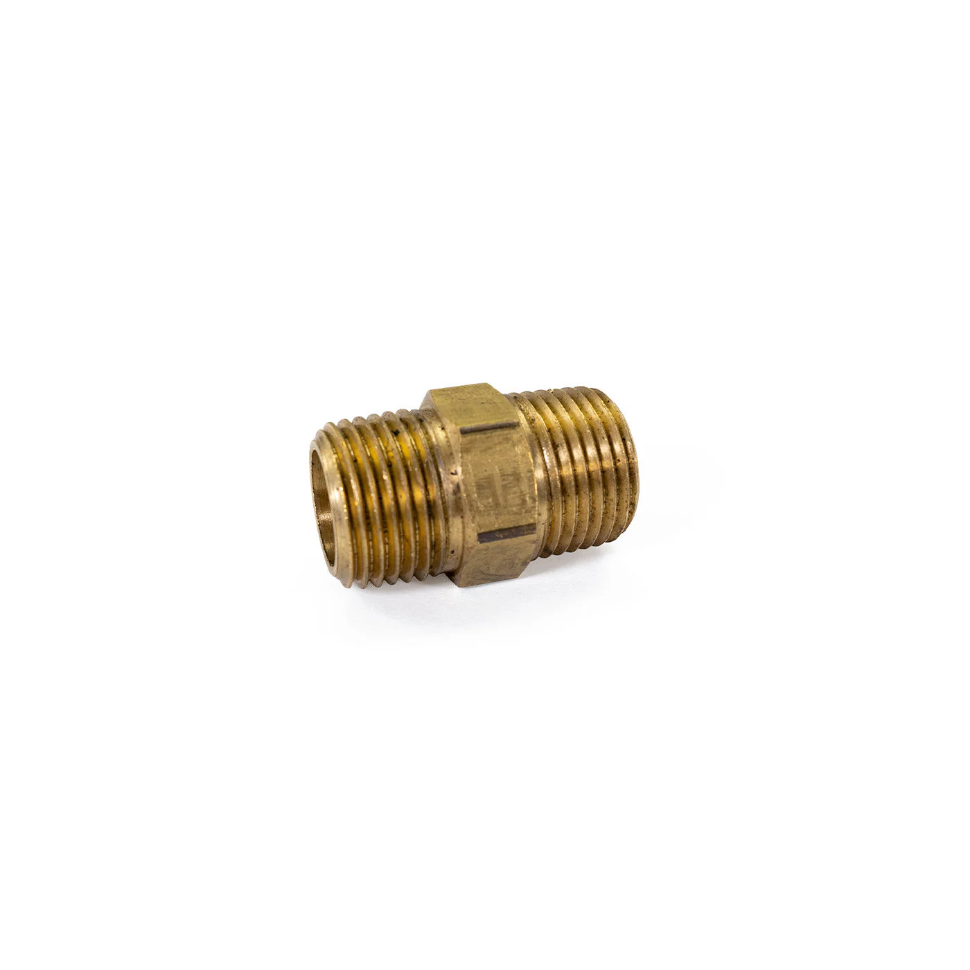 1/2" NPT Hex Nipple Fitting