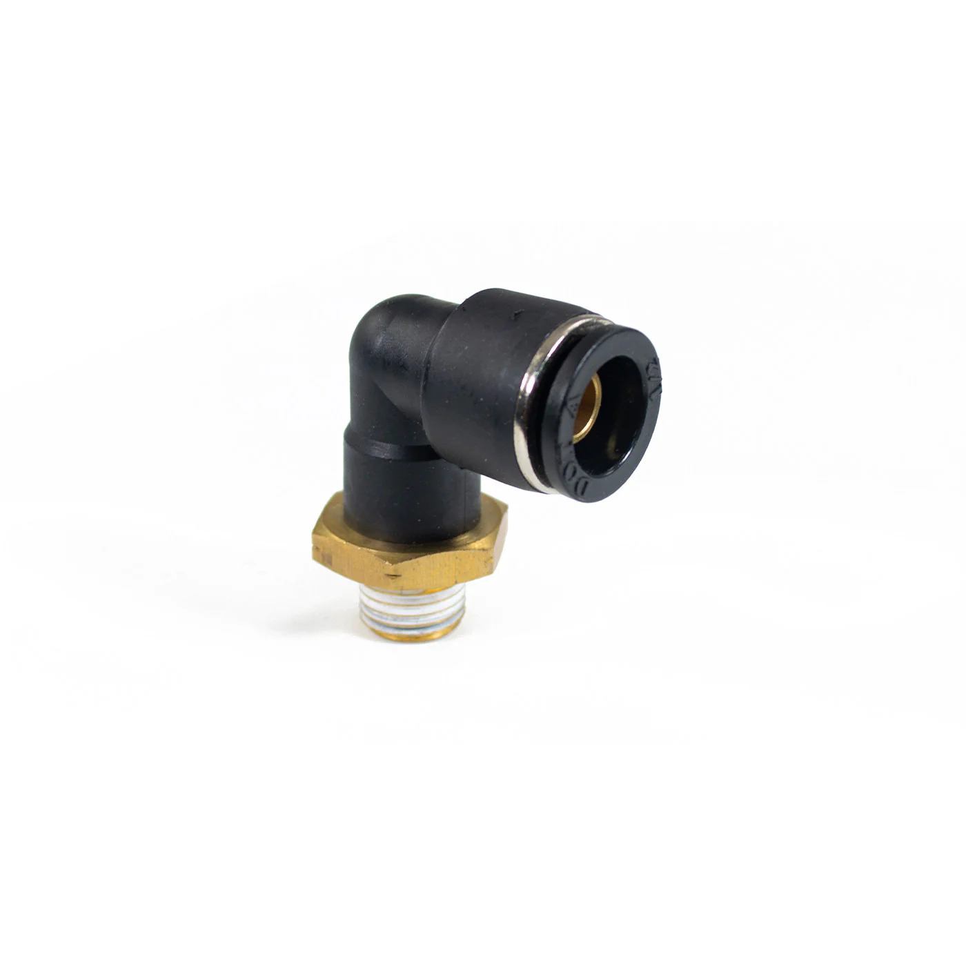 1/4" Male NPT to 1/2" PTC Elbow Fitting