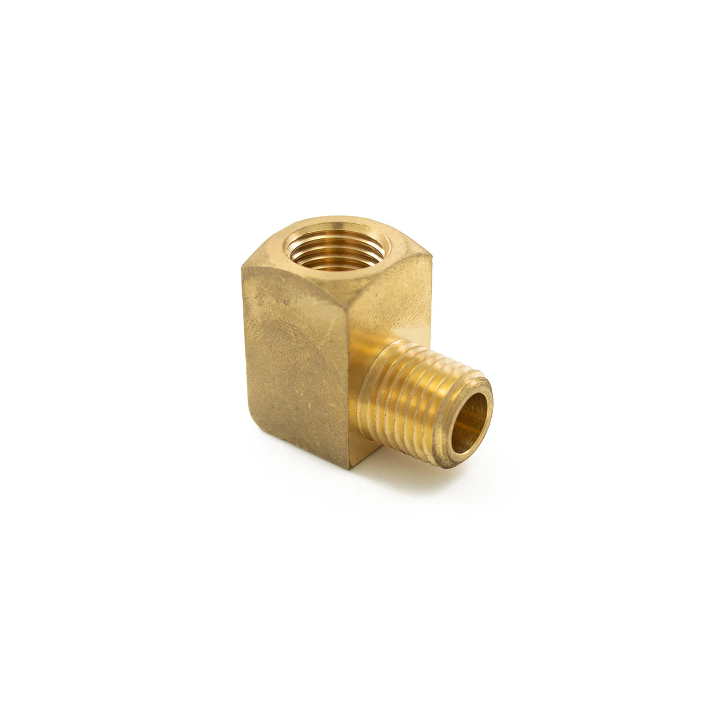 1/4" NPT Male to 1/4" NPT Female Elbow Fitting